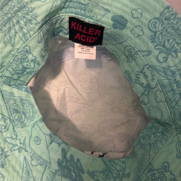 Killer Acid Weed Doodz Bucket Hat | Size Small | NWOT - Picture 6 of 6